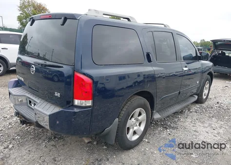 2006 Nissan Armada Se/Le z USA, uszkodzony, nr VIN 5N1AA08BX6N734045